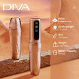 Popu Diva Wireless PMU Machine Adjustable Stroke - Rose Gold