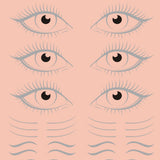 Eyes Silicone Practice Mat