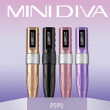 Popu Mini Diva Wireless PMU Machine with 3.0mm Stroke - Pink