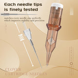 Popu Clover 3 Flat Curved 0.25mm Cartridge 20pcs