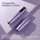 Popu Diva Wireless PMU Machine Adjustable Stroke - Purple + Extra Battery