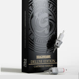 Dragonhawk Glide Extra Smooth Tattoo Cartridges – 0.25mm Round Liner (20 pcs)