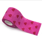 Purple with Red Hearts Grip Tape