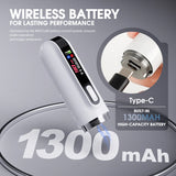 Dragonhawk Mast Y22 Wireless Tattoo Machine - White Bluetooth Version