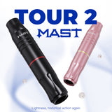 Mast Tour 2 Wireless Tattoo Pen Machine with 2.8MM Stroke-Pink
