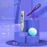 Mast P20 Wireless Tattoo Machine + Extra Battery - Purple