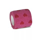 Purple with Red Hearts Grip Tape