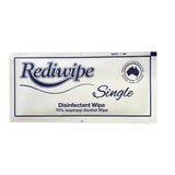 Rediwipe Single Surface Wipes Isopropyl 70% (8x100) 100 Pcs