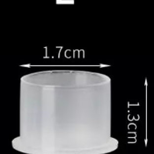 Ink Cups with Foot Base (No Spill) 100 pieces