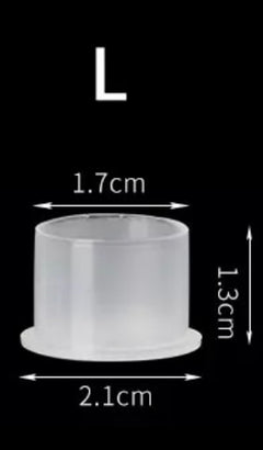 Ink Cups with Foot Base (No Spill) 100 pieces