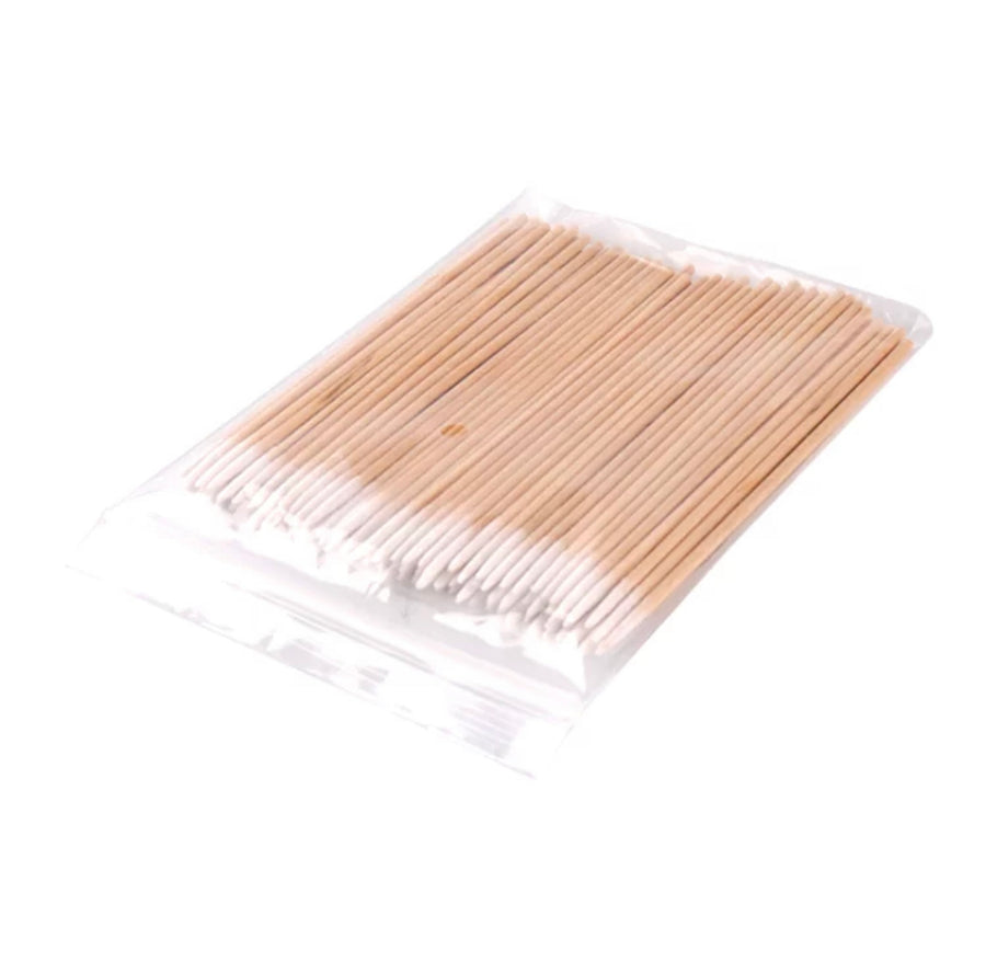 Disposable Birchwood Cotton Swab  - 100pcs
