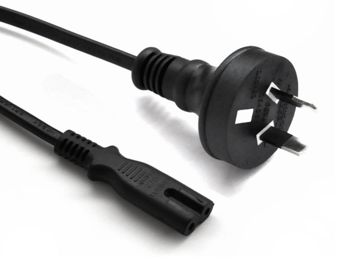 Plug to IEC-C7 Figure 8 Power Cable - 2m